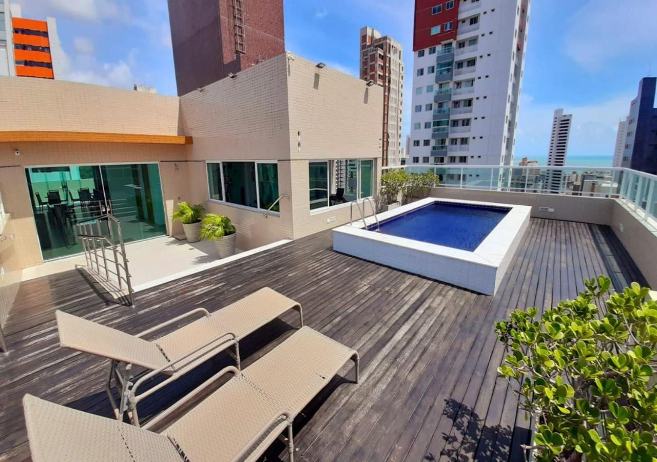 Villazul Lorenzo Di Credi - Andar Alto, Vista Mar, Tambau João Pessoa Buitenkant foto